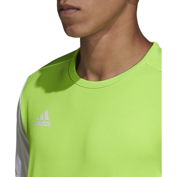 Koszulka młodzieżowa Estro 19 Adidas - jasny zielony/biały