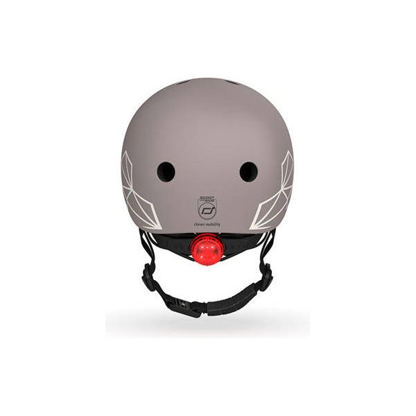 Kask dla dzieci 1-5 lat Scootandride - Brown Lines