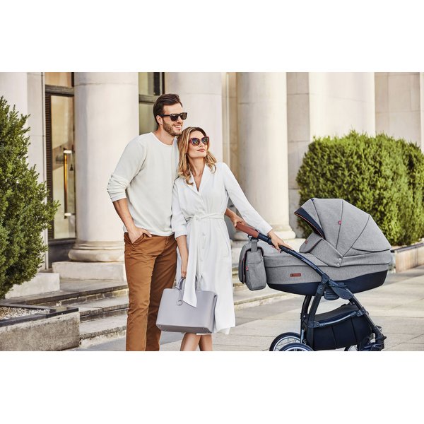 Wózek wielofunkcyjny Passo Pro + śpiwór Euro-Cart - anthracite