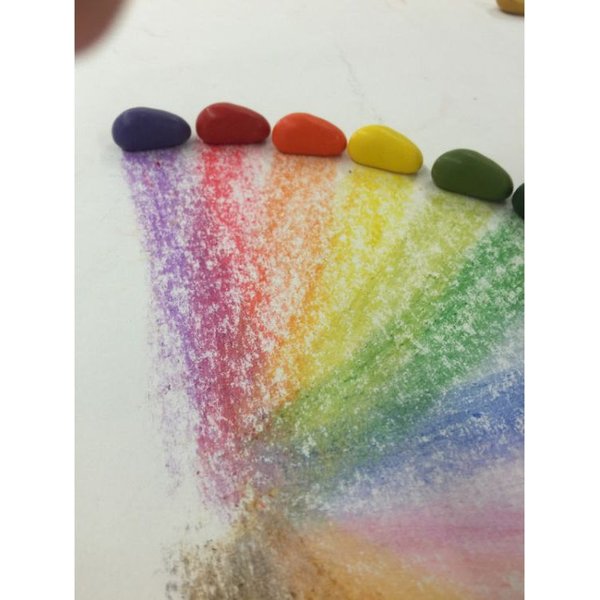 Kredki w pudełku 64 sztuki - 32 kolory Crayon Rocks