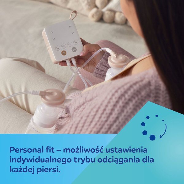 Podwójny laktator elektryczny ExpressCare z aspiratorem do nosa Canpol
