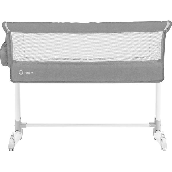 Łóżeczko dostawne Theo Lionelo - concrete