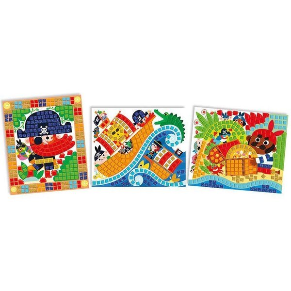 Zestaw kreatywny Mozaika Janod - Piraci