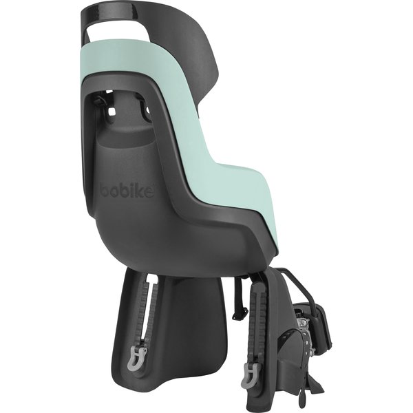 Fotelik rowerowy Go do ramy + kask Bobike - Marshmallow Mint