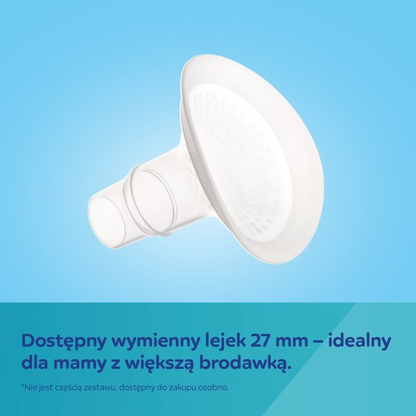 Podwójny laktator elektryczny ExpressCare z aspiratorem do nosa Canpol