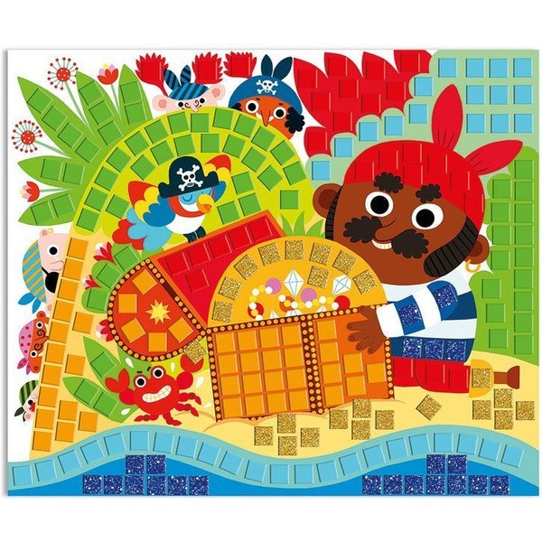 Zestaw kreatywny Mozaika Janod - Piraci