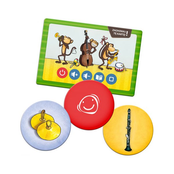 Gra Memo z dźwiękiem Albi - instrumenty muzyczne
