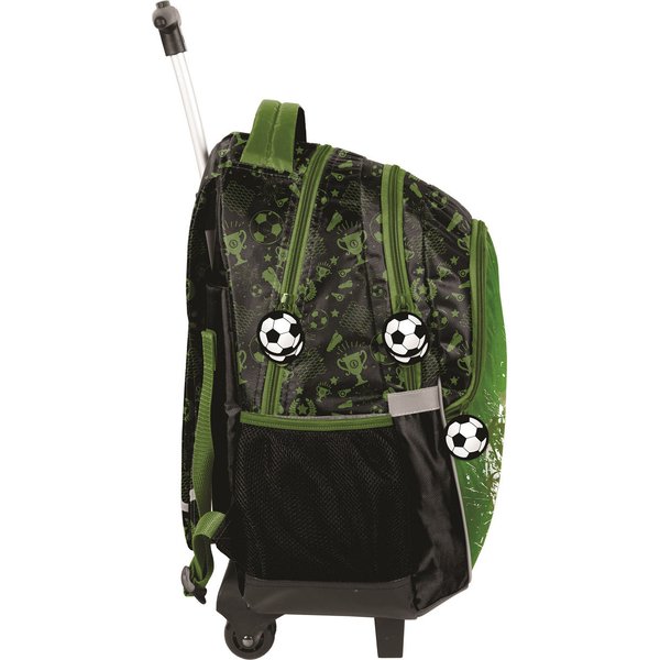 Plecak szkolny na kółkach Paso - Football