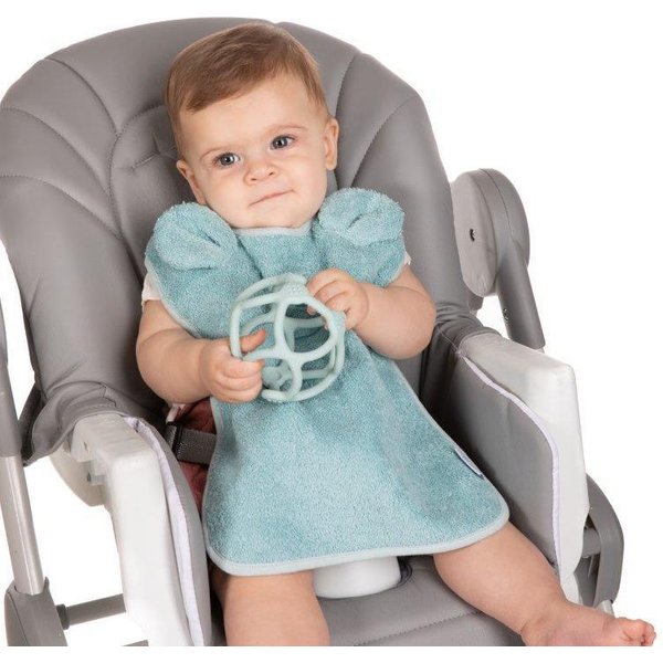 B-Silikonowa piłeczka gryzak Bo Jungle - pastel mint