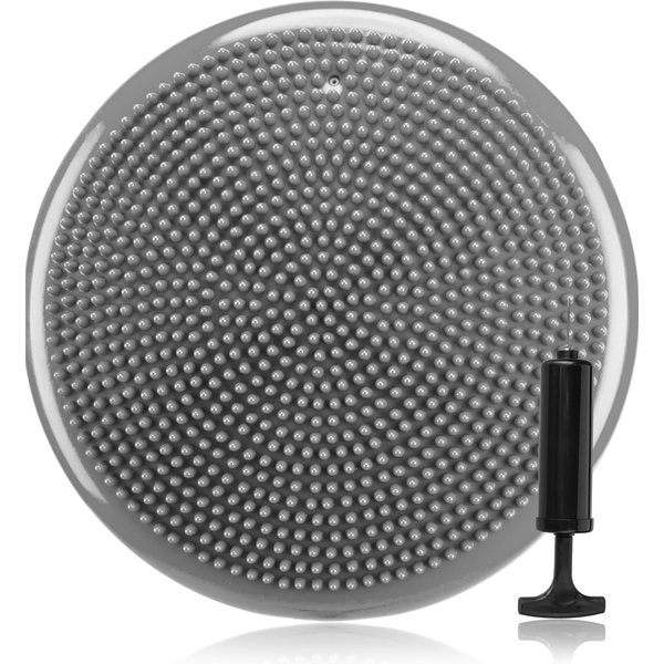 Poduszka sensomotoryczna + pompka Gymtek - szary