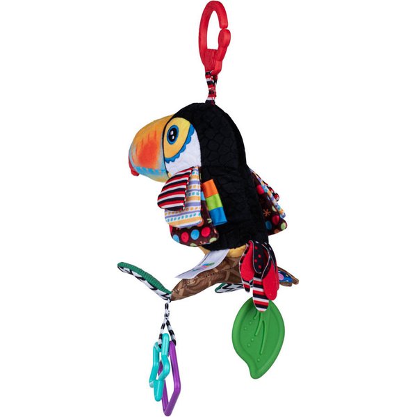 Zawieszka Tukan Iwo z gryzakiem Balibazoo - Tukan Iwo