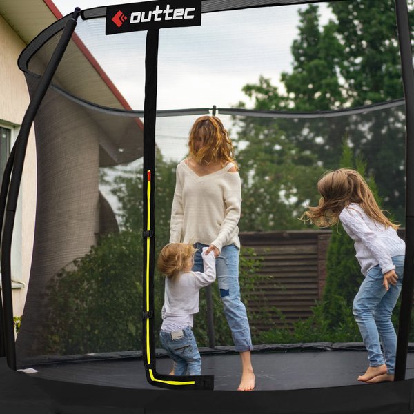 Trampolina Pumpkin 435cm 14ft Outtec - black