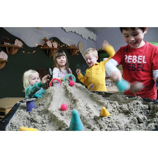 Zestaw 2 łopatek wielofunkcyjnych z piłeczką Cuppi Quut - Green, yellow, cherry