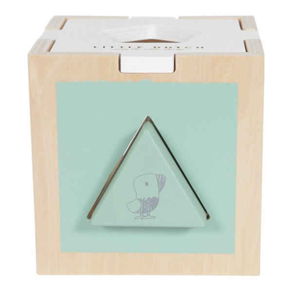 Sorter kształtów Zoo Little Dutch - błękitny