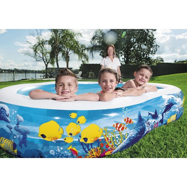 Basen dla dzieci Morska Głębina 262/157/46cm Bestway