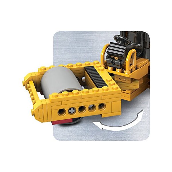 Koparka i walec Świat budowniczy Mega Bloks