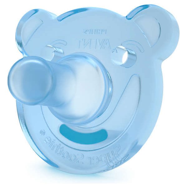 Smoczek Soothie 3m+ 2 szt. HIT W USA Avent - chłopiec