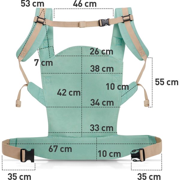 Nosidełko Nino Kinderkraft - różowy