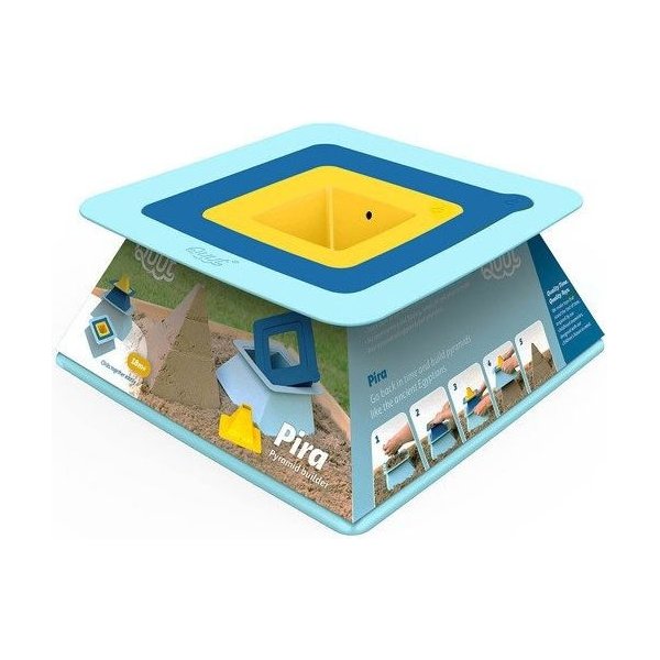 Zestaw 3 foremek do piasku Piramida Pira Quut