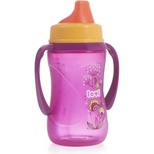 Kubek niekapek Folky 250ml 12m+ Lovi - magenta