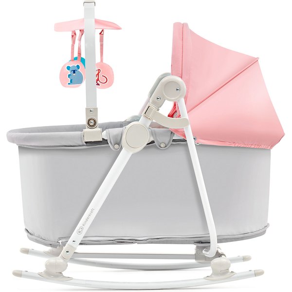 Leżaczek 5w1 z funkcją łóżeczka Unimo Up Kinderkraft - różowy