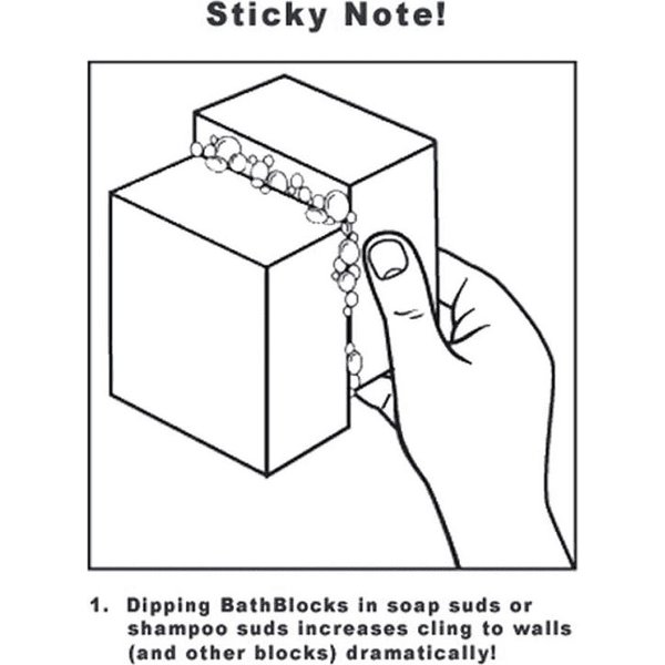 Klocki do kąpieli BathBlocks - Zamek księżniczki