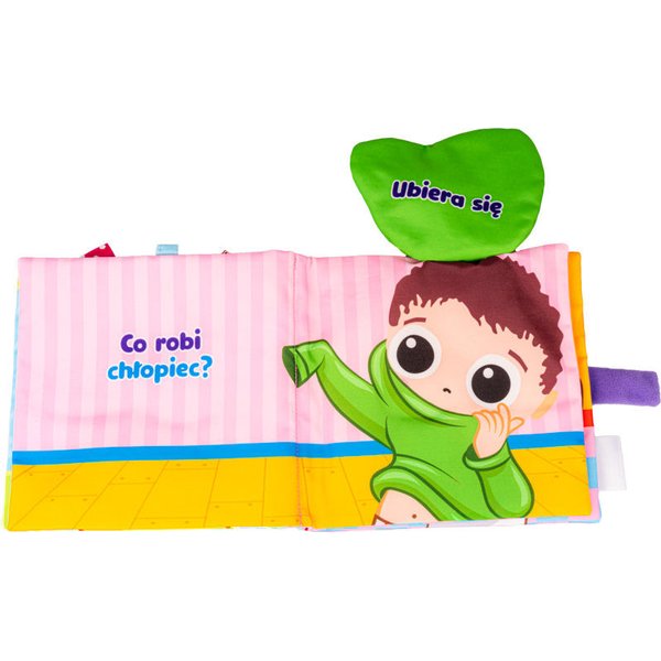 Książeczka dla dzieci Co Robi Chłopiec? Jolly Baby