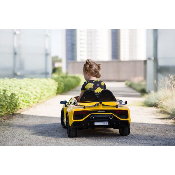 Pojazd na akumulator Lamborghini Toyz by Caretero - żółty