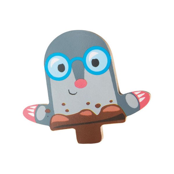 Gra wyścig Janod - Strzeż się kreta