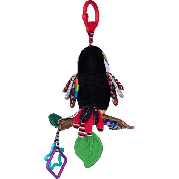 Zawieszka Tukan Iwo z gryzakiem Balibazoo - Tukan Iwo