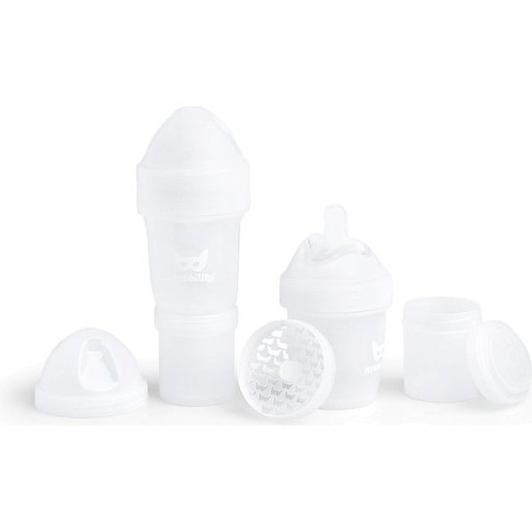 Butelka antykolkowa Herobottle 140 ml Herobility - szara