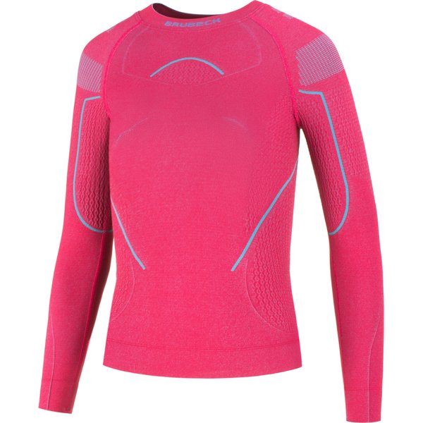 Longsleeve termoaktywny juniorski Thermo New Brubeck - red