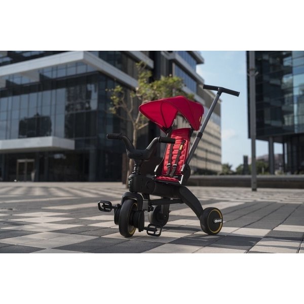 Składany rowerek trójkołowy Liki S5 5w1 Doona - czarny