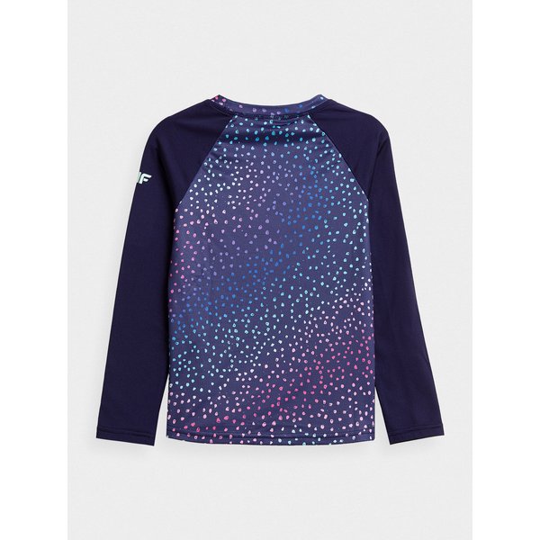 Longsleeve dziewczęcy HJZ21 JBIDD001 4F