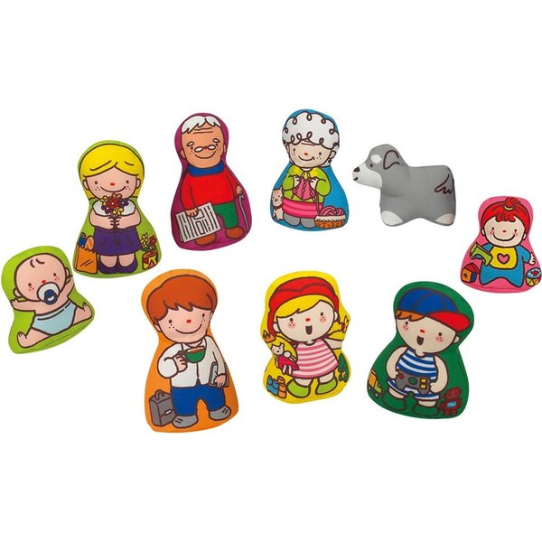 Mata podróżna z zabawkami Rodzina K's Kids