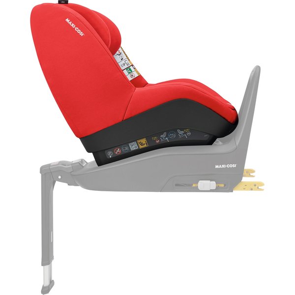 Fotelik samochodowy Pearl Smart i-Size + baza FamilyFix One i-Size Maxi-Cosi - Nomad Red