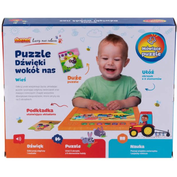 Puzzle Dźwięki wokół nas Wieś Dumel Discovery