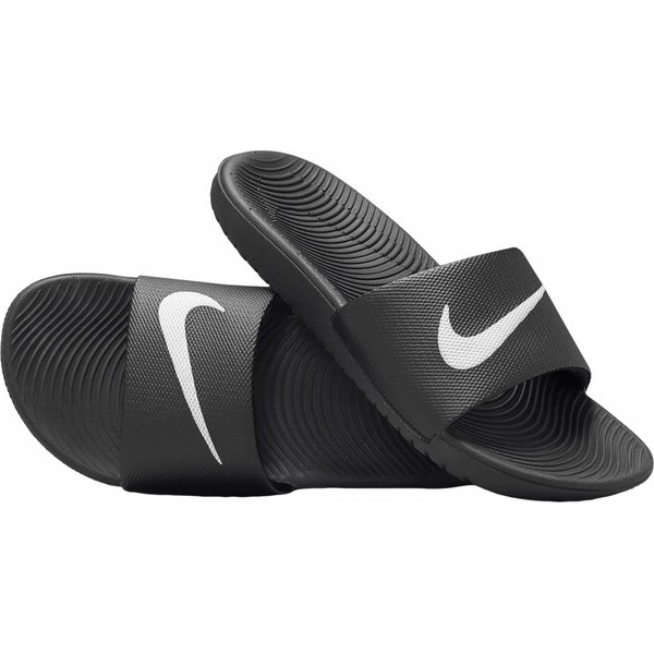Klapki młodzieżowe Kawa Nike - black/white