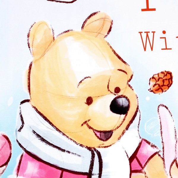 Pościel dwustronna Disney 140x200cm + 70x90cm Faro - Kubuś Puchatek