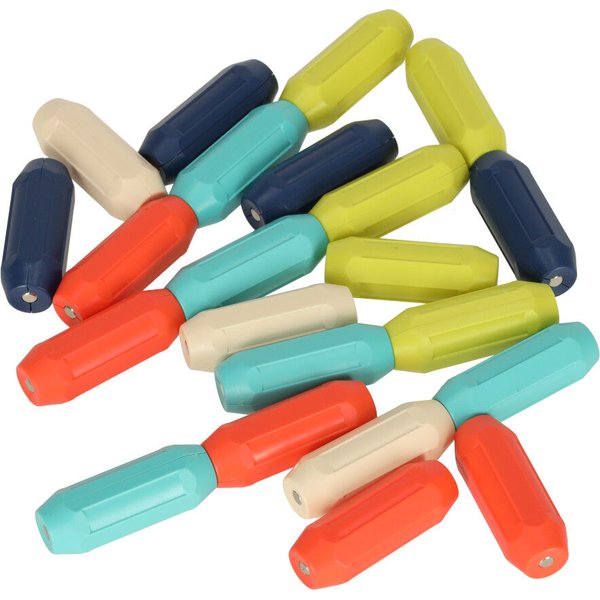 Klocki magnetyczne dla małych dzieci 64el.