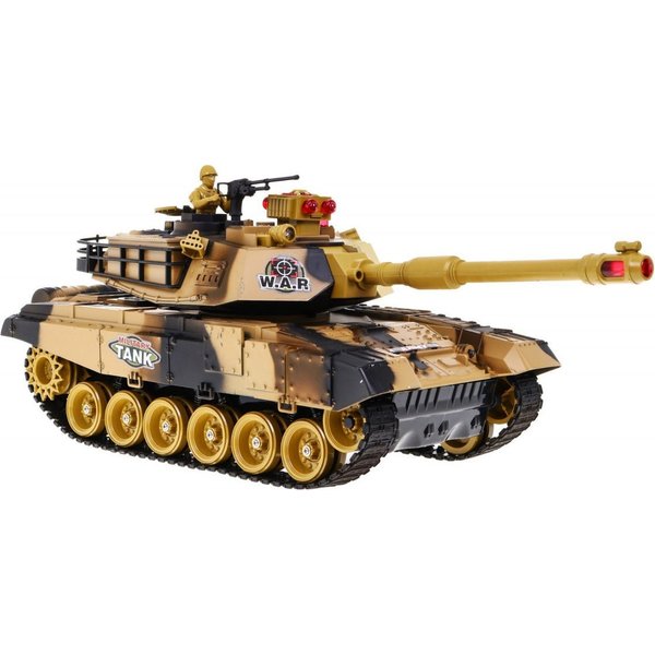 Czołg zdalnie sterowany R/C - beżowy