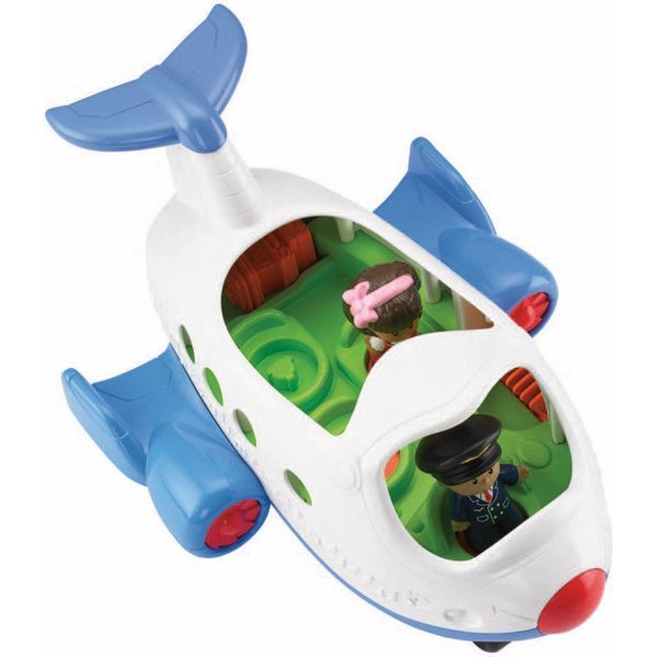 Wesoły Samolot Pojazdy małych odkrywców Little People Fisher Price