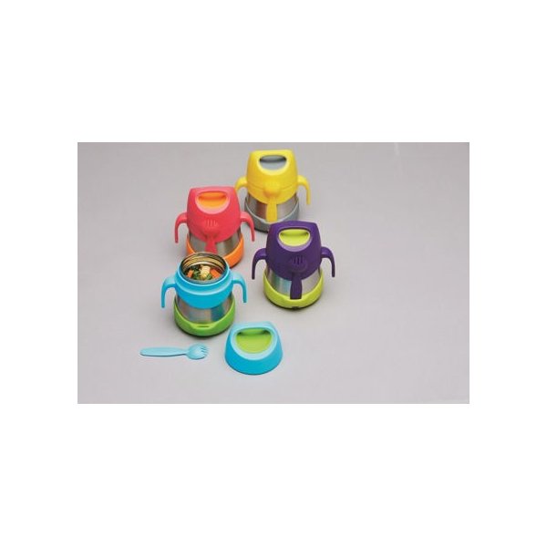 Termos na jedzenie z widelcem 335 ml B.Box - ocean breeze