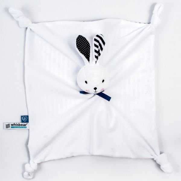 DouDou Kocyk przytulanka Whisbear - Króliczek