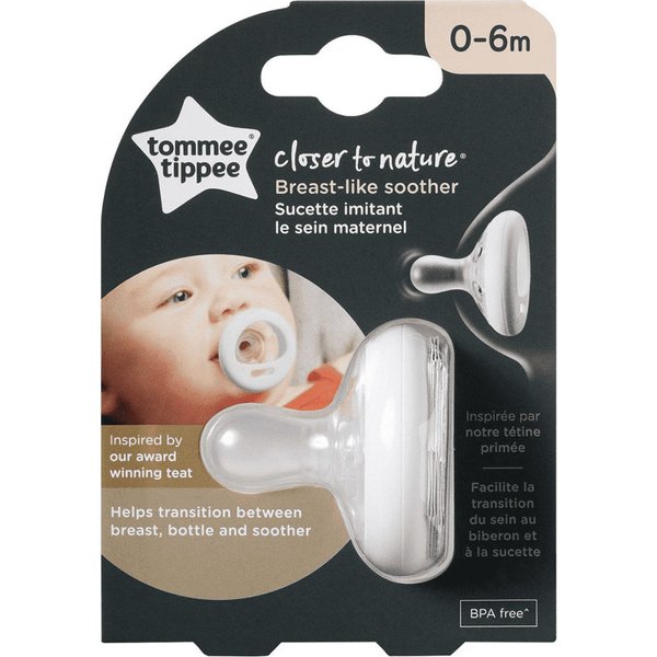 Smoczek Breast Like Tommee Tippee - 0-6m