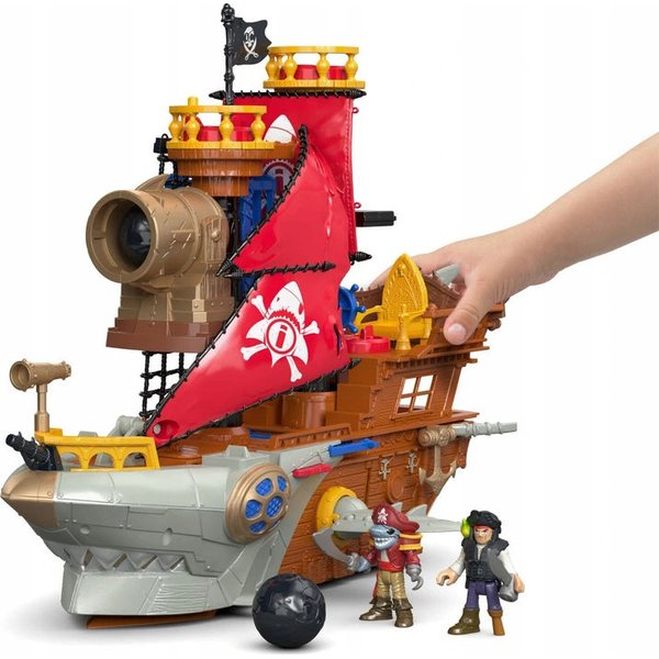Statek piracki Rekin Imaginext Fisher Price