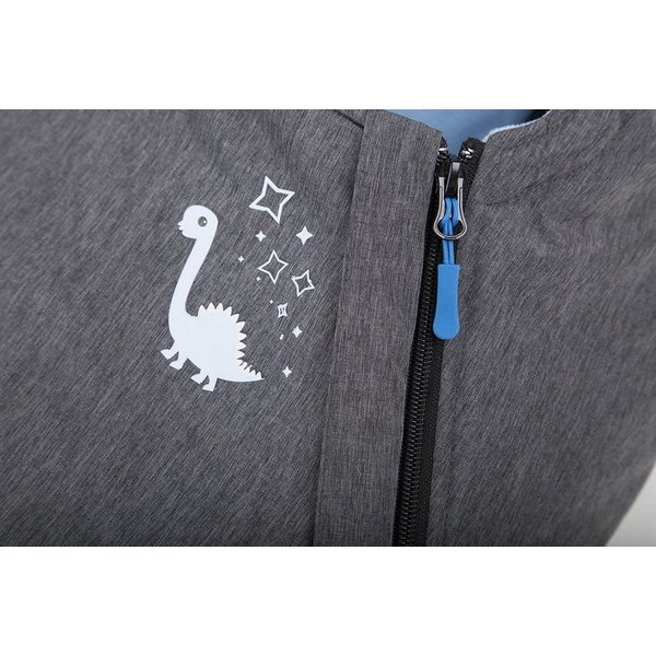 Śpiworek do wózka wodoodporny Comfi-Extreme CuddleCo - szary/niebieski