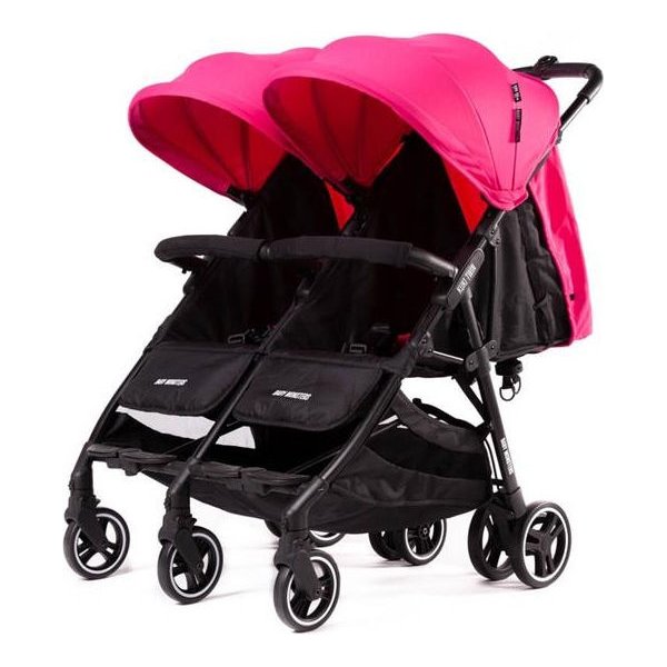 Zestaw kolorystyczny do wózka Kuki Twin Baby Monsters - pink