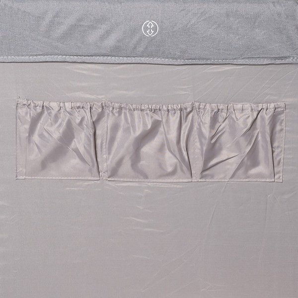 Łóżeczko turystyczne Simple Espiro - light gray