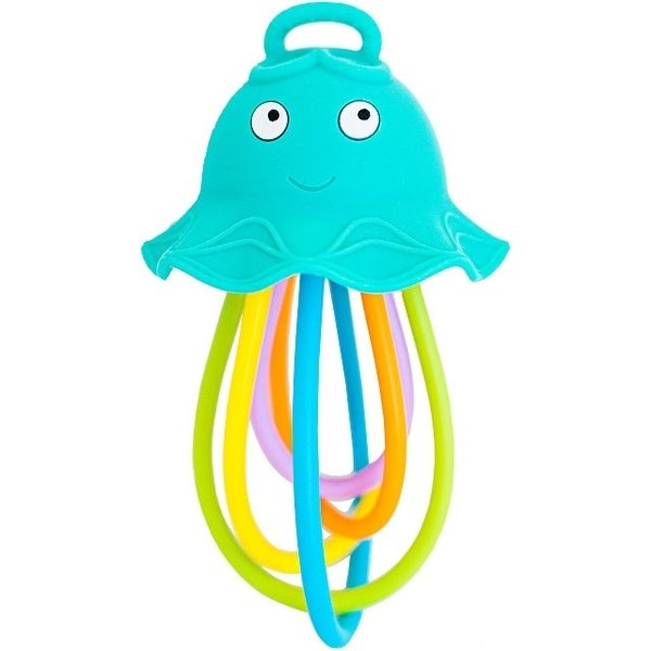 Gryzak silikonowy grzechotka Meduza Baby Banana